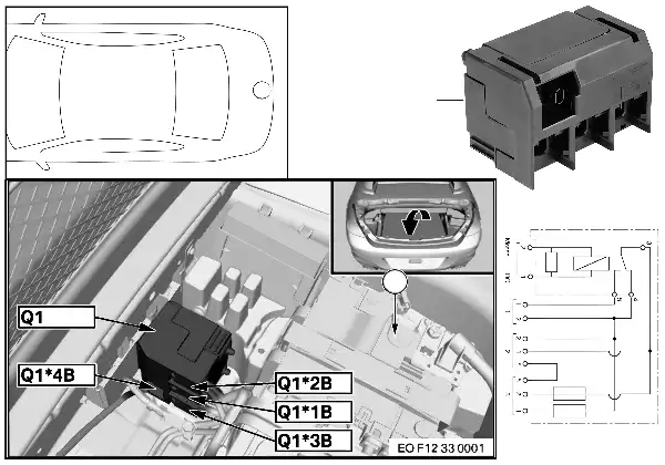 Relé Separação Q1