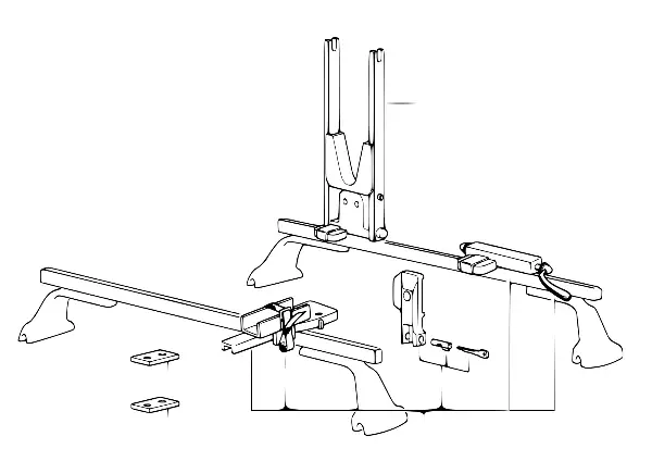 Suporte de bicicletas de corrida