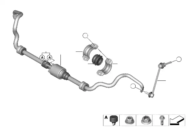 Estabilizador dianteiro / Dynamic Drive