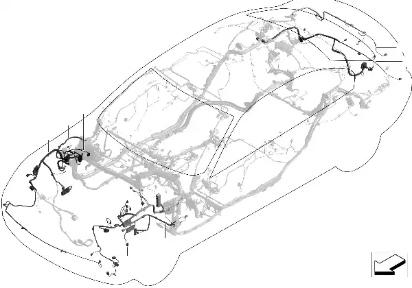 Cabo de reparação da cablagem principal