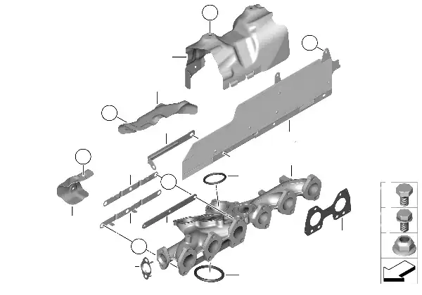 Colector de escape-AGR