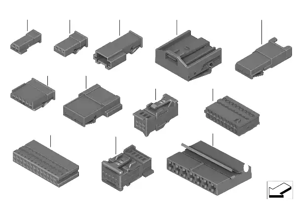 Caixa de ficha ELO não à prova de água