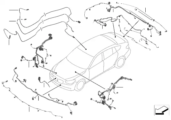 Cabo de reparação da cablagem principal