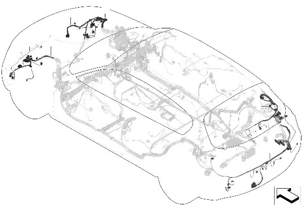 Cabo de reparação da cablagem principal