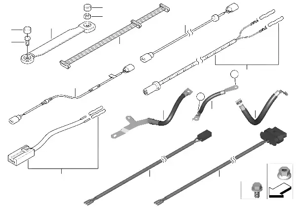 Kits de cabos adicionais diversos