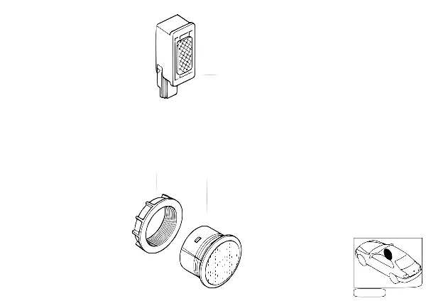Peças individ. sistema mãos-livres